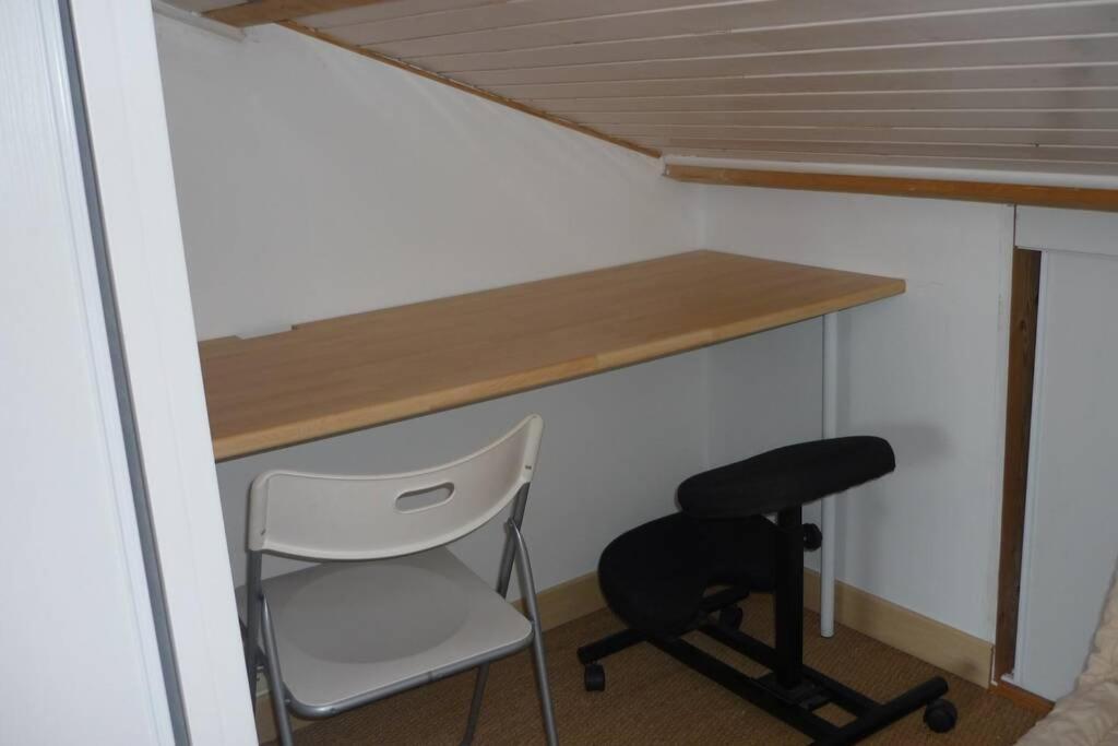 T1 Bis Duplex A 2 Pas De La Plage A Larmor-Plage Apartment Luaran gambar