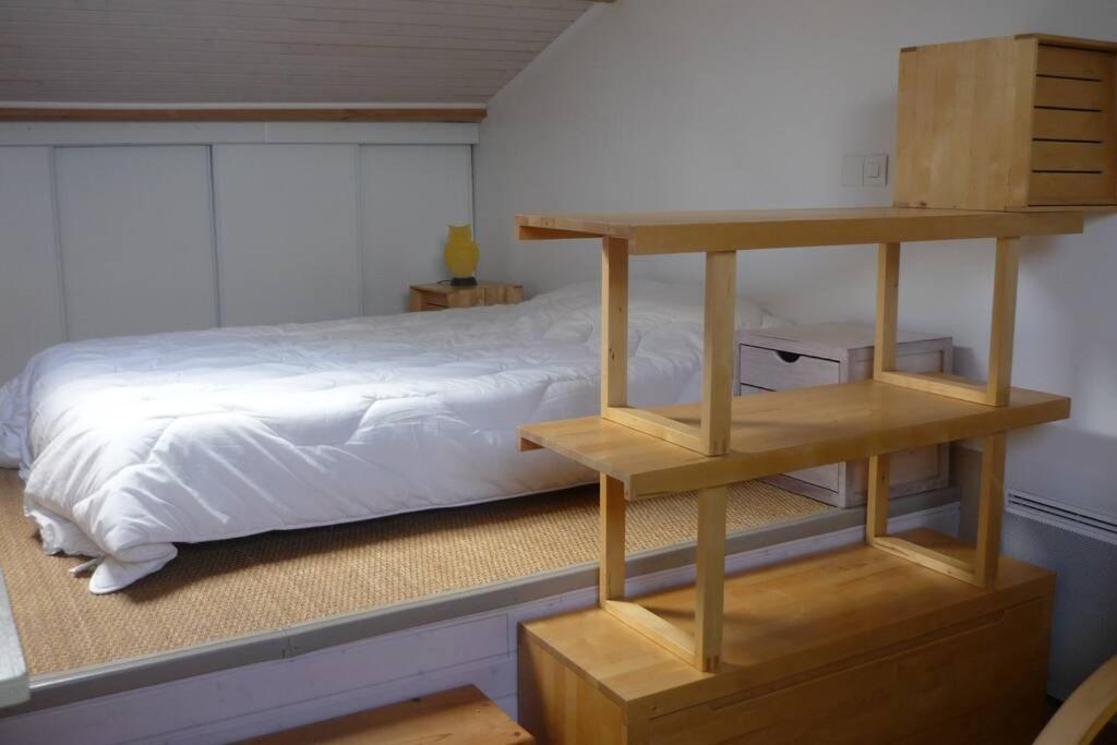 T1 Bis Duplex A 2 Pas De La Plage A Larmor-Plage Apartment Luaran gambar