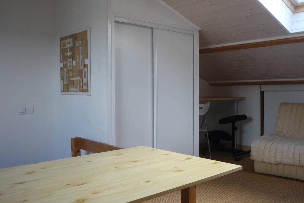 T1 Bis Duplex A 2 Pas De La Plage A Larmor-Plage Apartment Luaran gambar