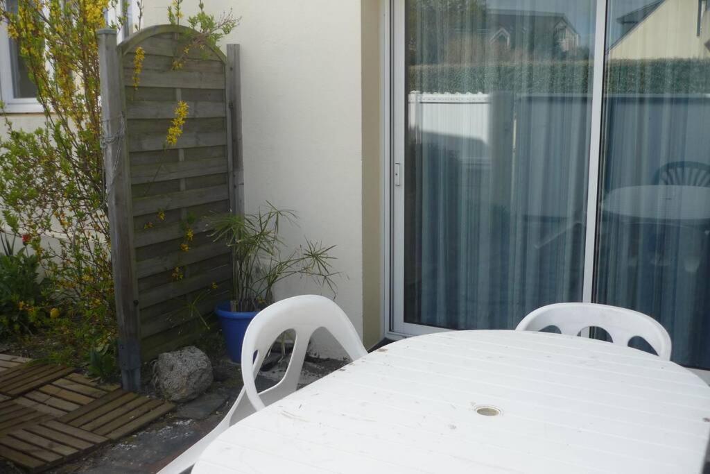 T1 Bis Duplex A 2 Pas De La Plage A Larmor-Plage Apartment Luaran gambar